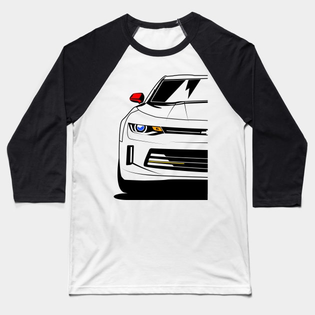 Camaro 2016 Baseball T-Shirt by EtyazaForez